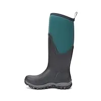 muck boots femme arctic sport ii tall botte de pluie, navy/spruce, 25 eu