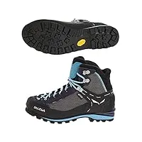 salewa ws crow gore-tex chaussures de randonnée hautes, premium navy/ethernal blue, 38.5 eu