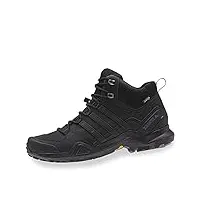adidas homme terrex swift r2 mid gtx chaussures de randonnée basses, noir (negbas 000), fraction_43_and_1_third eu