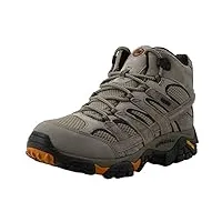 merrell men's moab 2 mid waterproof hiking boot (9.5 d(m) us, brindle)