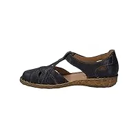 josef seibel rosalie 29 closed toe sandals women’s, black (schwarz), 8 uk