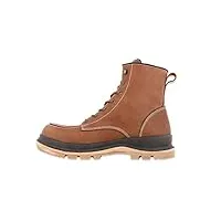 carhartt homme hamilton rugged flex chaussures de sécurité montantes imperméables s3 waterproof wedge boot p.45-s1f702901232s45, brun clair, 45