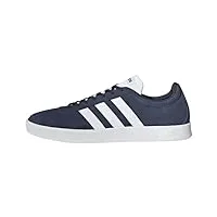 adidas homme vl court chaussures de fitness, collegiate navy ftwr white, fraction_43_and_1_third eu