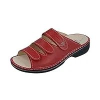 finn comfort kos sandales ouvertes pour femme, rouge, 43 eu large