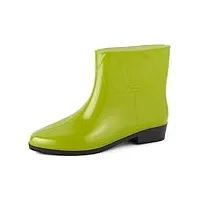 ladeheid bottines bottes de pluie chaussure femme lazt201801 (herbeux, 37 eu)