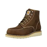 carhartt men's 6 inch waterproof wedge boot steel toe industrial oil tanned leather, 10.5 m us