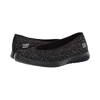 skechers femmes chaussures loafer couleur noir black taille 39 eu / 8 us