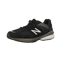 new balance m990bk5, chaussure de trail running homme, black silver, 47 eu