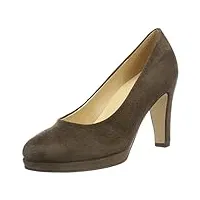 gabor shoes femme gabor fashion escarpins, gris (dark fango 43), 40 eu
