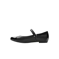 clarks , chaussures de ville à lacets pour fille noir noir - noir - noir, 24g eu