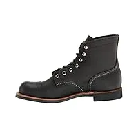 red wing homme iron ranger cuir black bottes 40 eu