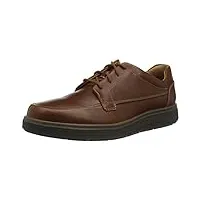 clarks , chaussures de ville à lacets pour homme marron marron - marron - marron, 40 eu h