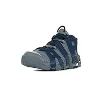 nike air more uptempo '96, chaussures de basketball homme multicolore (cool grey/white/midnight navy 003) 48.5 eu