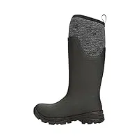 muck boots femme arctic ice tall botte de pluie, noir chiné, 40 eu