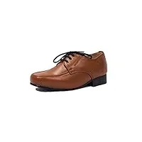 vivaki william chaussures à lacets marron, marron, 39