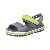crocs mixte enfant bayaband sandal k shoes, anthracite, 36 eu