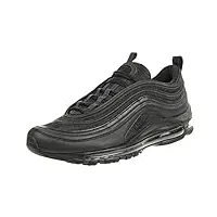 nike homme air max 97 chaussures de fitness, noir (black/black/white 001), 41 eu