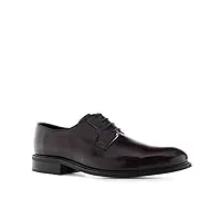 andrés machado - chaussures de costume élégantes pour hommes - derby - chaussures pour hommes en cuir de haute qualité - chaussures à lacets pour le travail et le quotidien -burdeos, eu 47