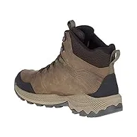 merrell homme forestbound mid wp hiking boot, cloudy, 49 eu
