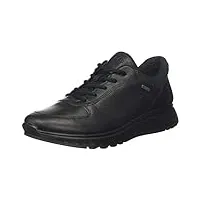 ecco exostride m low gtx chaussures de randonnée homme, noir black 1001, 44 eu