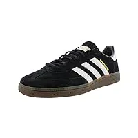adidas – chaussure de handball pour homme, noir/blanc/gomme, 12