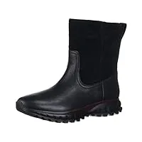 cole haan femmes bottes couleur noir black suede/leather taille 37.5 eu / 6.5 us