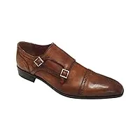 garofalo gianbattista classico, chaussures de ville à lacets pour homme marron cuir - marron - cuir, 47 eu eu