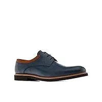 andrés machado - chaussure élégante pour hommes en cuir de haute qualité - brogue - chaussures habillées pour hommes/mocassins pour le travail et la vie quotidienne - marino lux, eu 47