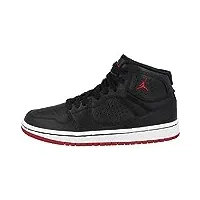 nike homme jordan access chaussures de basketball, multicolore (black/gym red-white 001), 46 eu
