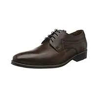 lloyd homme chaussures à lacets gasal, monsieur chaussures d'affaires, chaussure basse,chaussure de travail,cioccolato/ocean,10.5 uk / 45 eu