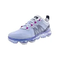 nike femme air vapormax 2019 chaussures de trail, multicolore (football grey/white/obsidian 23), 36 eu