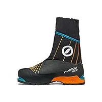 scarpa phantom tech hd chaussures de montagne pour homme - multicolore - noir/orange (black bright orange hdry arc pentax precision iii ac), 47 eu eu