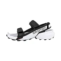salomon shoes speedcross sandal, plateforme mixte adulte, multicolore (noir/blanc/noir), 37 1/3 eu