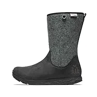 icebug grove w michelin wic woolpower bottes d'hiver pour femme, noir (noir/gris), 36 eu