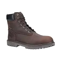 timberland pro 6 in iconic work boot s3, chaussure d'incendie et de sécurité homme, brown, 41 eu