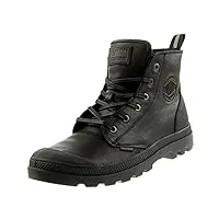 palladium, pampa zip leather, sneaker boots male, noir, 39, eu