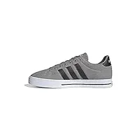adidas daily 3.0, chaussures de fitness homme - gris/noir/blanc - 44 eu