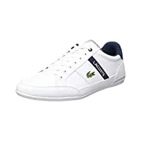 lacoste homme baskets chaymon, wht/nvy/red, 43