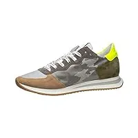 philippe model trpx homme baskets mode gris