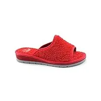 grunland femme, pantoufle, slipper, shoes rouge, 39 eu