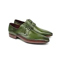 paul parkman chaussures habillées à lacets ghillie pour hommes - vert (id#022-green), vert, 6.5
