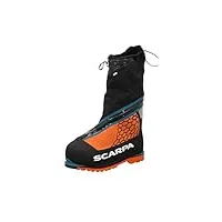 scarpa phantom 8000 hd, des bottes de randonnée homme, black-bright orange hdry har8 0 gravity lite new, 47 eu