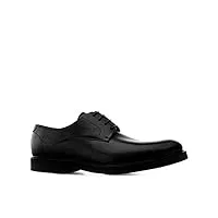 andrés machado - chaussures habillées pour hommes - derby - chaussure élégante pour hommes en cuir de haute qualité - mocassins pour le travail et la vie quotidienne -noir, eu 49