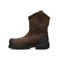 keen utility men's csa philadelphia wellington composite toe waterproof puncture resistant work boot construction, cascade brown/black, 11.5