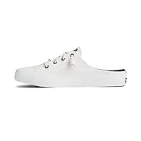 sperry crest vibe mule canvas white 5.5 m (b)