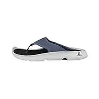 salomon homme alphacross 3 walking shoe, copen blue white black, 49 1/3 eu