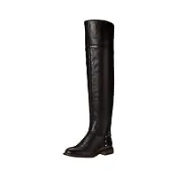 franco sarto women's haleen over-the-knee boot, black, 5