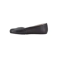 xero shoes phoenix ballerines plates pour femme – confortables, larges, à enfiler pour les loisirs, les robes et le travail, cuir noir, 37.5 eu