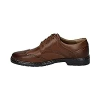 josef seibel homme chaussures d'affaires alastair 14, monsieur chaussures à lacets,largeur k (extra-large),semelle intérieure amovible,marron (cognac),43 eu / 9 uk