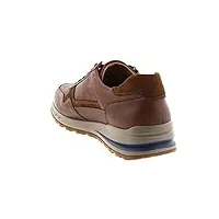 mephisto bradley randy 4284-p5135025 chaussures à lacets en cuir lisse pour homme largeur g taille 43 eu marron